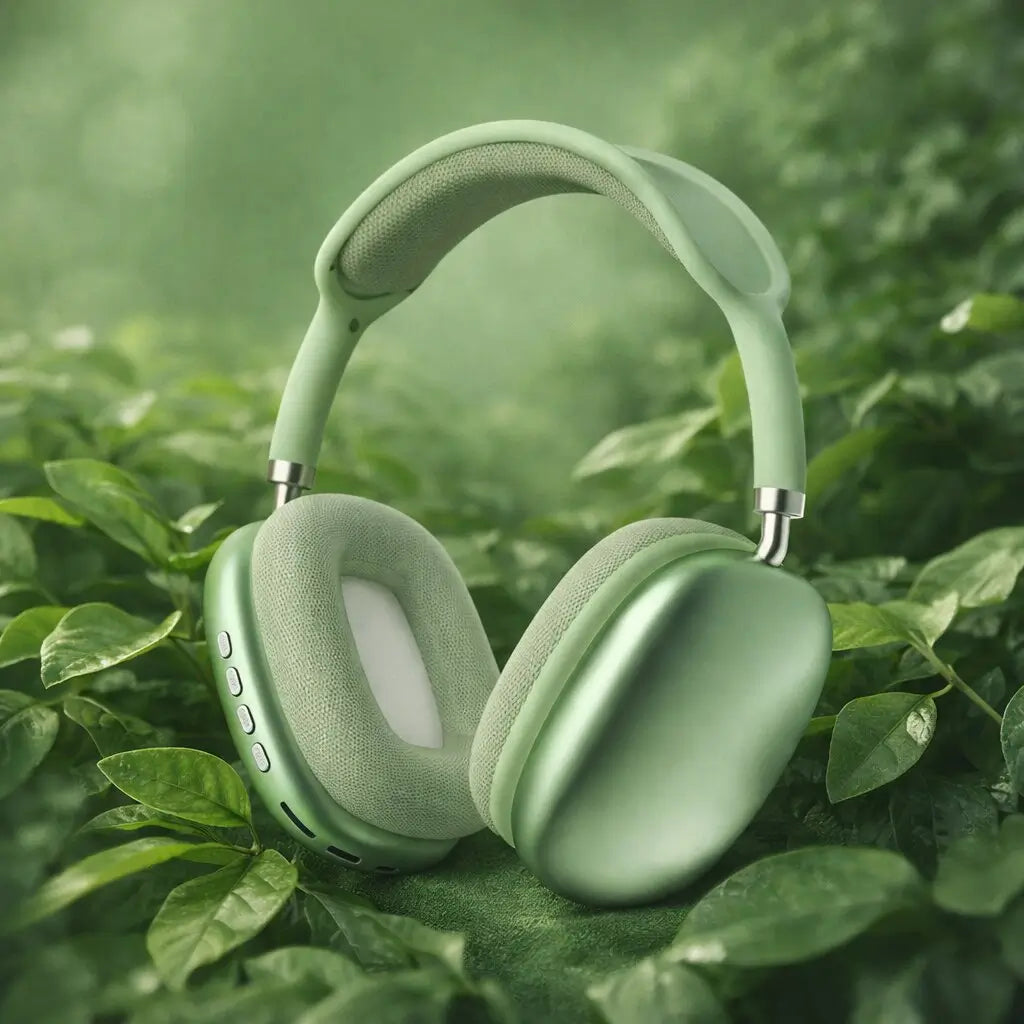Over-Ear Bluetooth Headphones with Active Noise Cancelling (ANC) and Modern Design