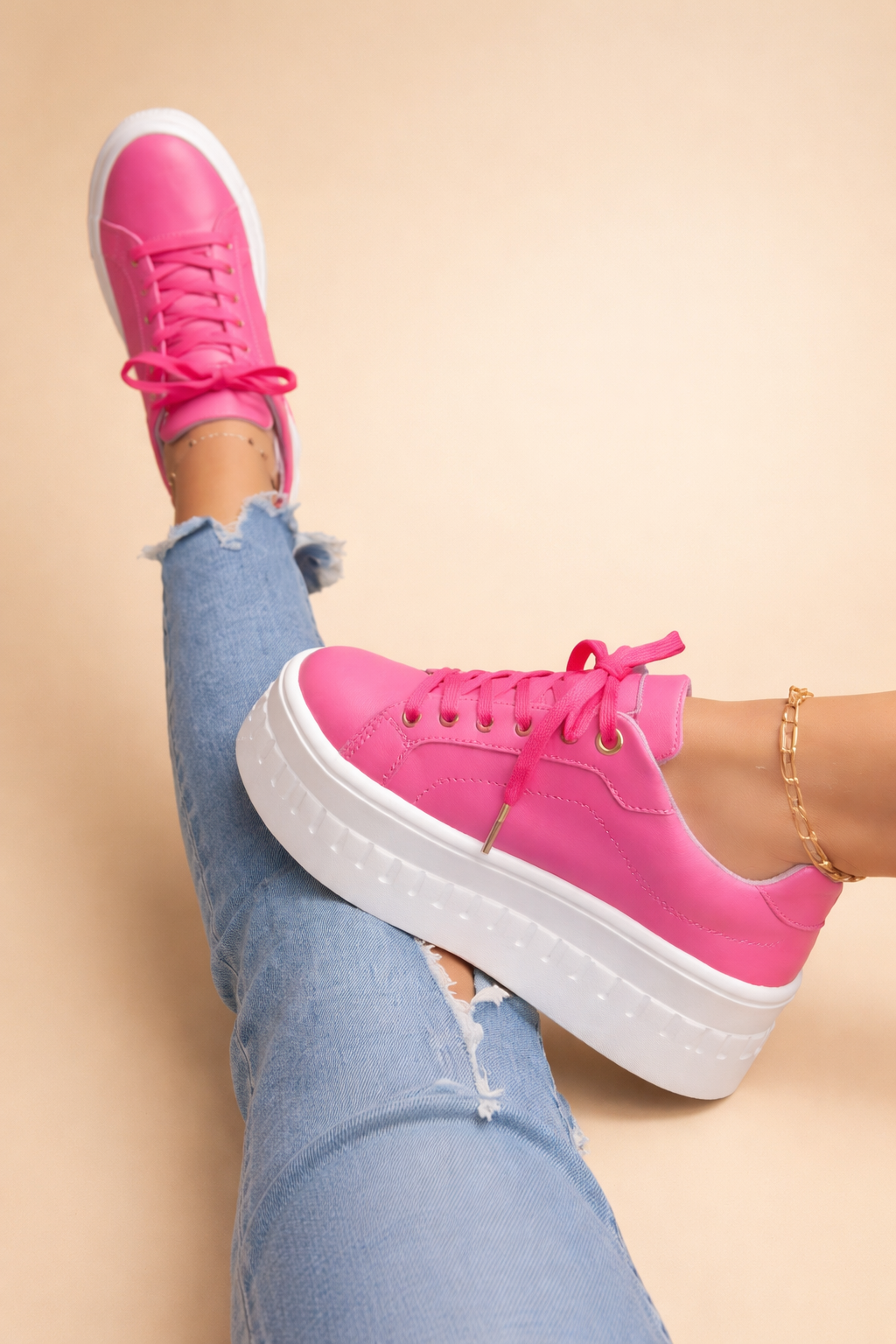 Urban Plateau-Sneaker für Damen