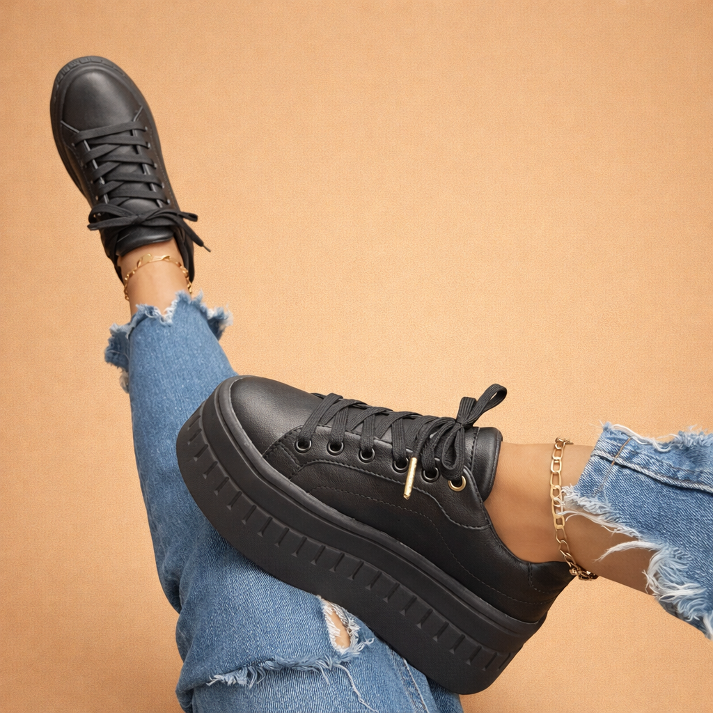 Urban Plateau-Sneaker für Damen