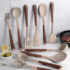 10-Piece Silicone Kitchen Utensil Set for Cooking and Baking