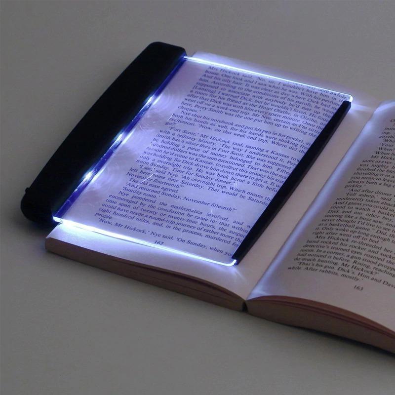 Wiederaufladbare LED-Buchlampe mit magnetischer Hülle
