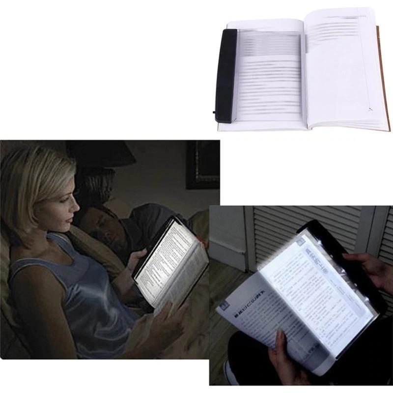 Wiederaufladbare LED-Buchlampe mit magnetischer Hülle