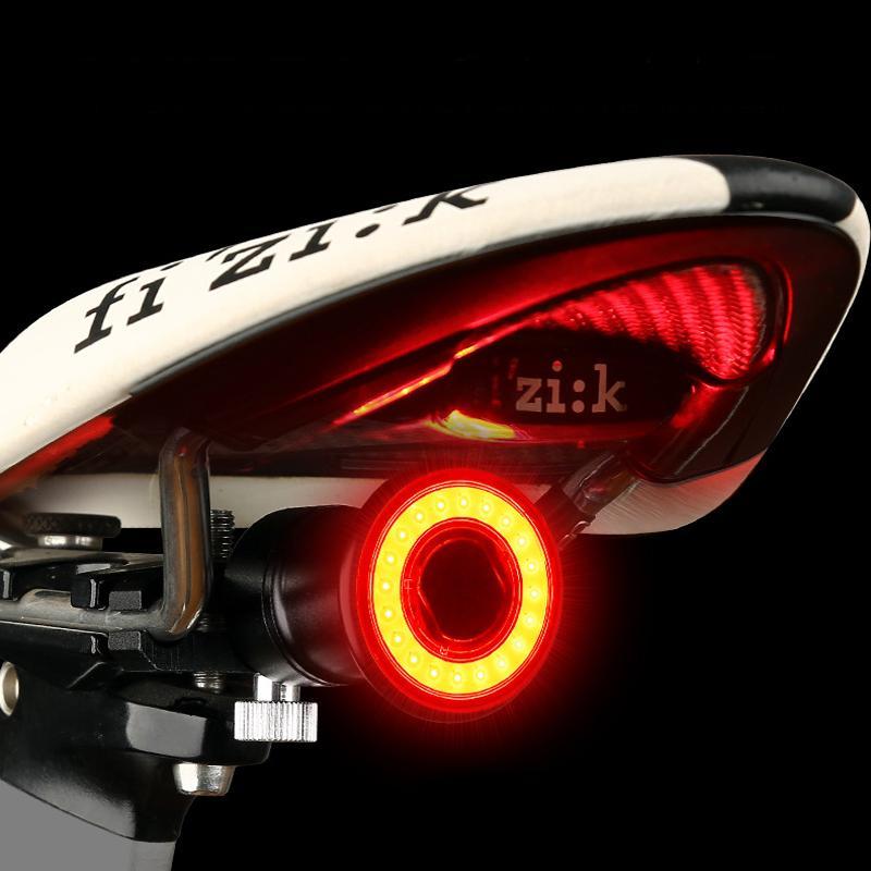 Fahrrad Rücklicht mit 6 Modi und Akku für Rennrad und Alltag