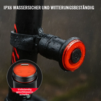 Fahrrad Rücklicht mit 6 Modi und Akku für Rennrad und Alltag