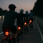 Fahrrad Rücklicht mit 6 Modi und Akku für Rennrad und Alltag