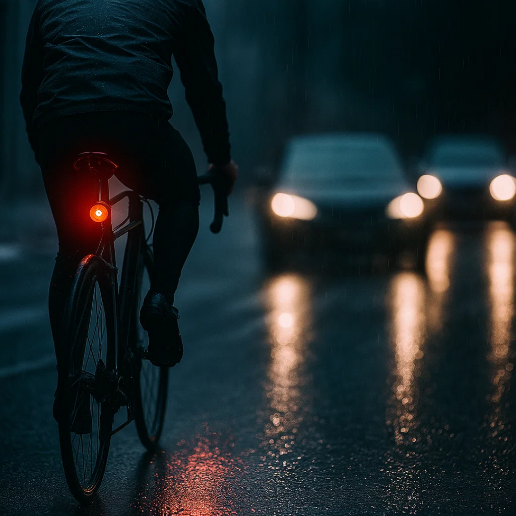 Fahrrad Rücklicht mit 6 Modi und Akku für Rennrad und Alltag