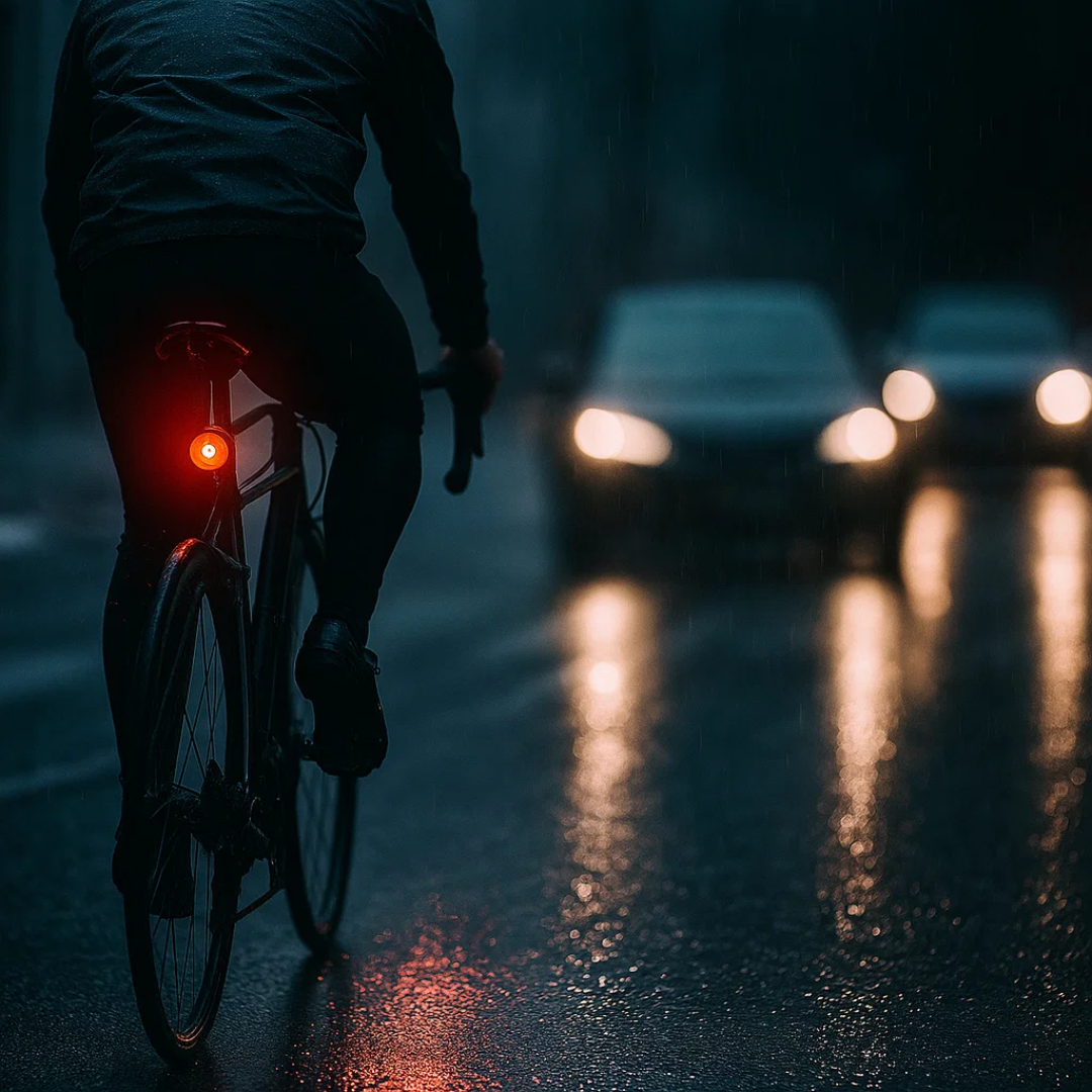 Fahrrad Rücklicht mit 6 Modi und Akku für Rennrad und Alltag