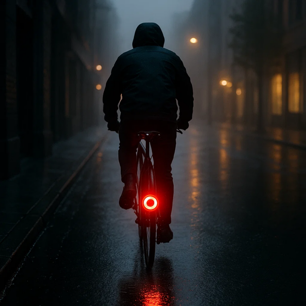 Fahrrad Rücklicht mit 6 Modi und Akku für Rennrad und Alltag