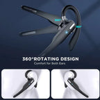 Drahtloses Bluetooth 5.1 Trucker-Headset mit Dual-Mikrofon und Geräuschunterdrückung