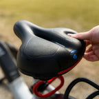 Bequemer Fahrradsattel mit Federung für Damen und Herren – ergonomischer Sattel für komfortables Radfahren