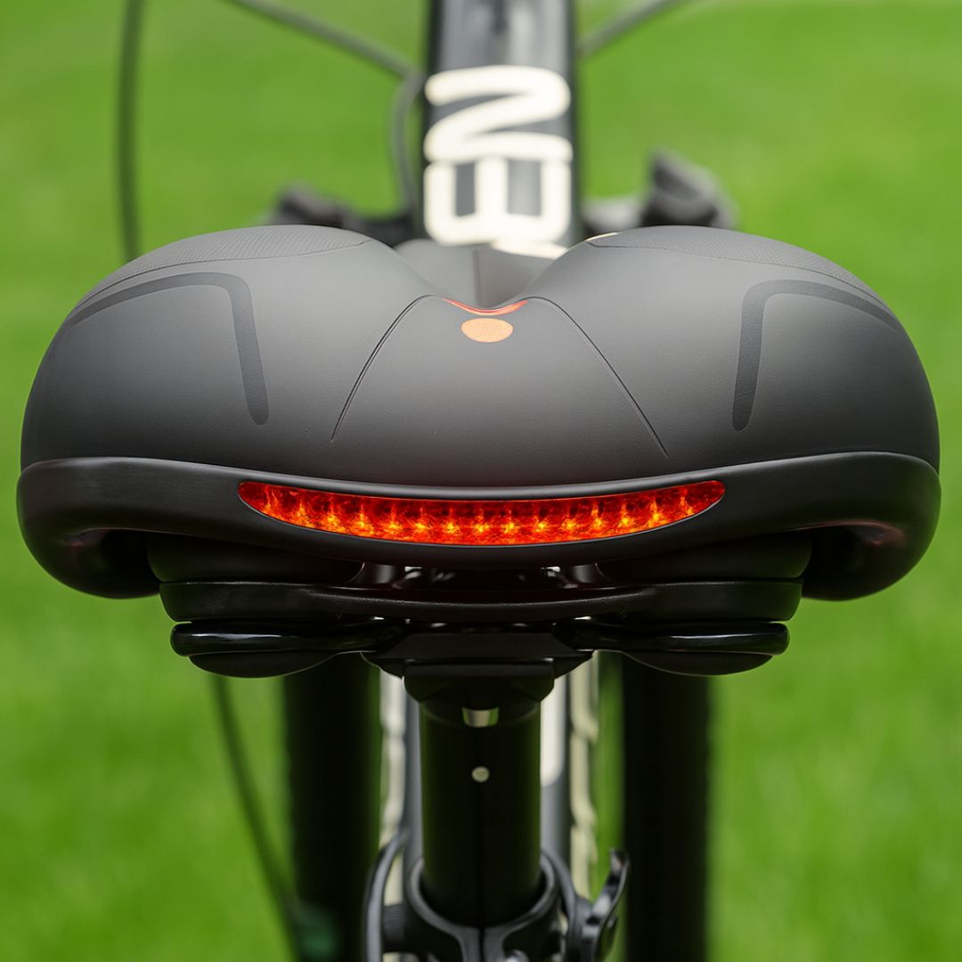 Bequemer Fahrradsattel mit Federung für Damen und Herren – ergonomischer Sattel für komfortables Radfahren
