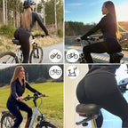 Bequemer Fahrradsattel mit Federung für Damen und Herren – ergonomischer Sattel für komfortables Radfahren