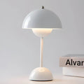 NOUVEAU RICHE Buijou - Skandinavische Designer-Tischlampe für ambient Beleuchtung Weiß