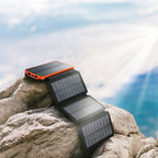 Solar Powerbank 20000mAh mit Ladefunktion für Outdoor und Alltag