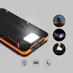Solar Powerbank 20000mAh mit Ladefunktion für Outdoor und Alltag
