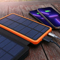 Solar Powerbank 20000mAh mit Ladefunktion für Outdoor und Alltag