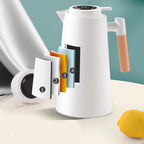 Thermoskanne mit Temperaturanzeige 1L für Kaffee und Tee