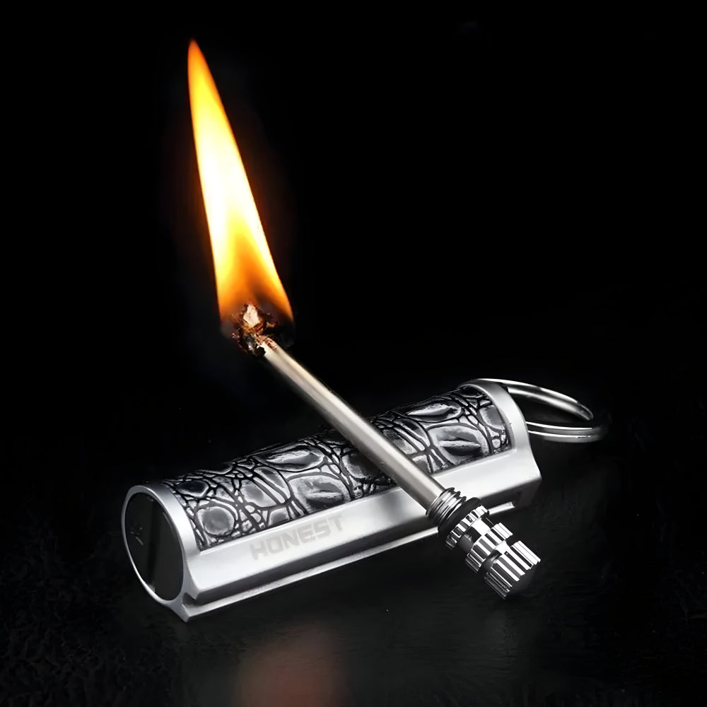 Waterproof Outdoor Lighter & Metal Matchstick