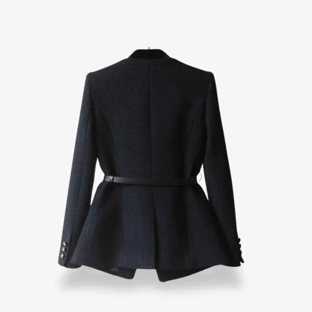 Tweed blazer tailored fit