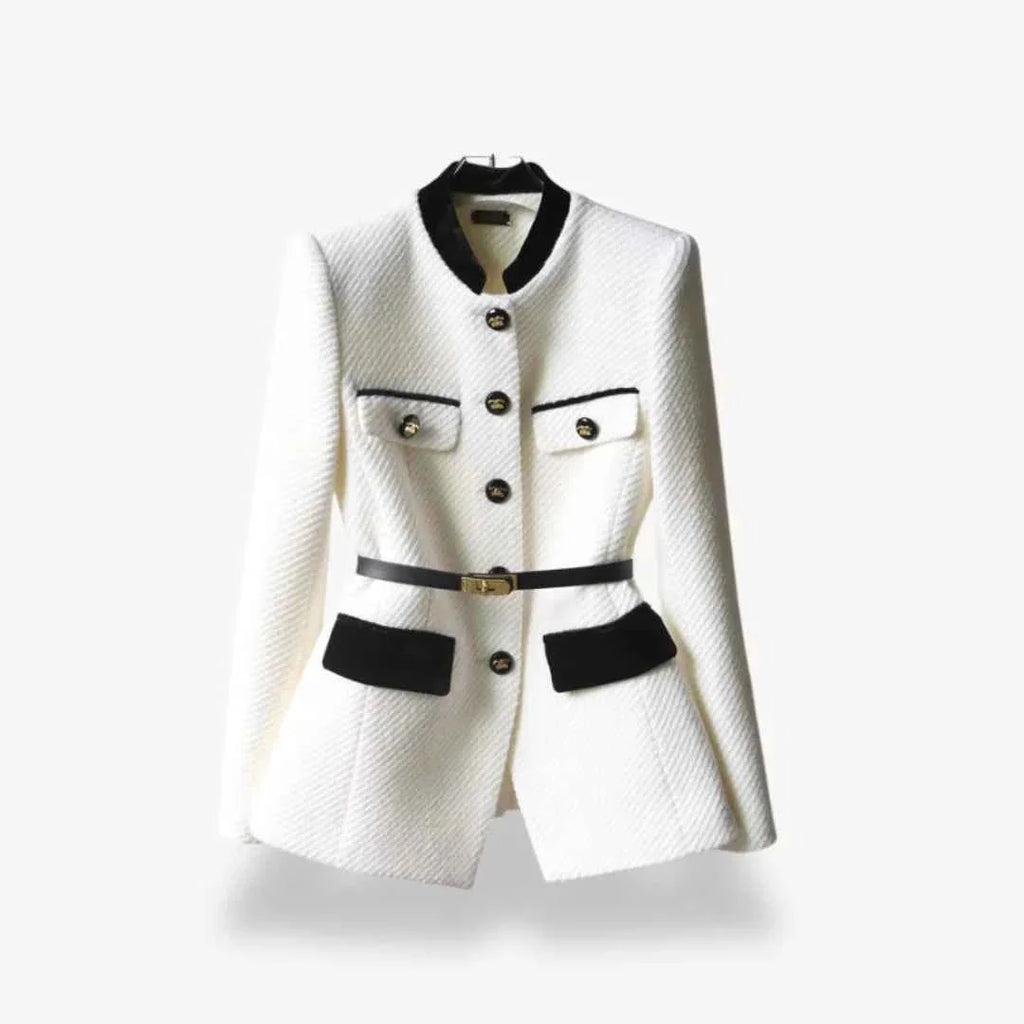 Tweed blazer tailored fit