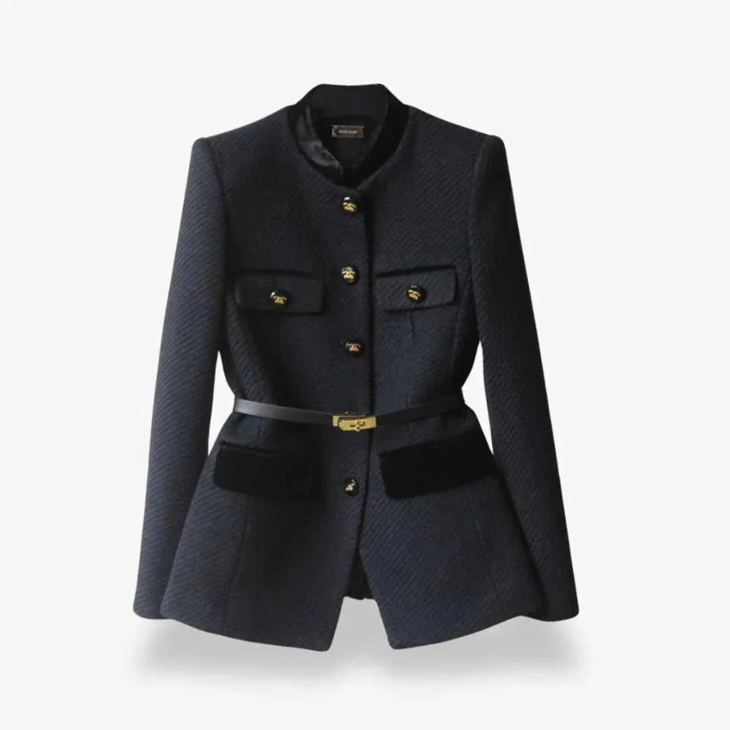 Tweed blazer tailored fit