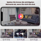 Mini WLAN Überwachungskamera für Innen und Außen mit Live-Übertragung aufs Handy