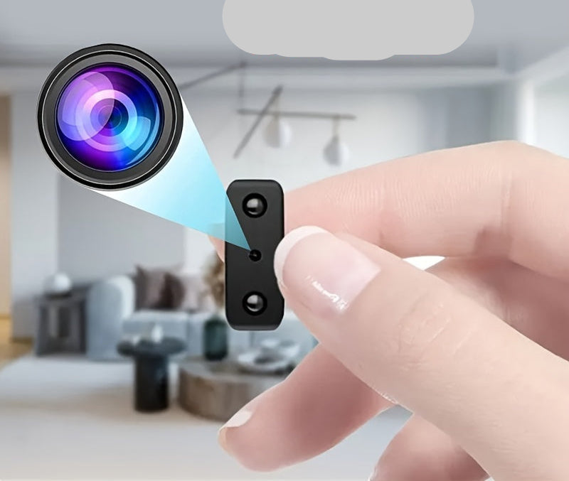 Mini surveillance camera Full HD 1080P Wi-Fi security camera with night vision & motion detector for home and office
