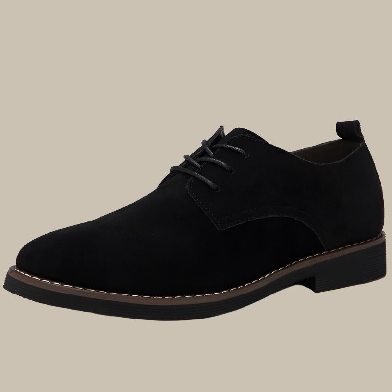 Elegante Oxford-Schuhe aus genarbtem Leder für Herren