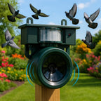 Vogelabwehr Gerät für Balkon und Garten gegen Tauben