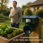 Vogelabwehr Gerät für Balkon und Garten gegen Tauben